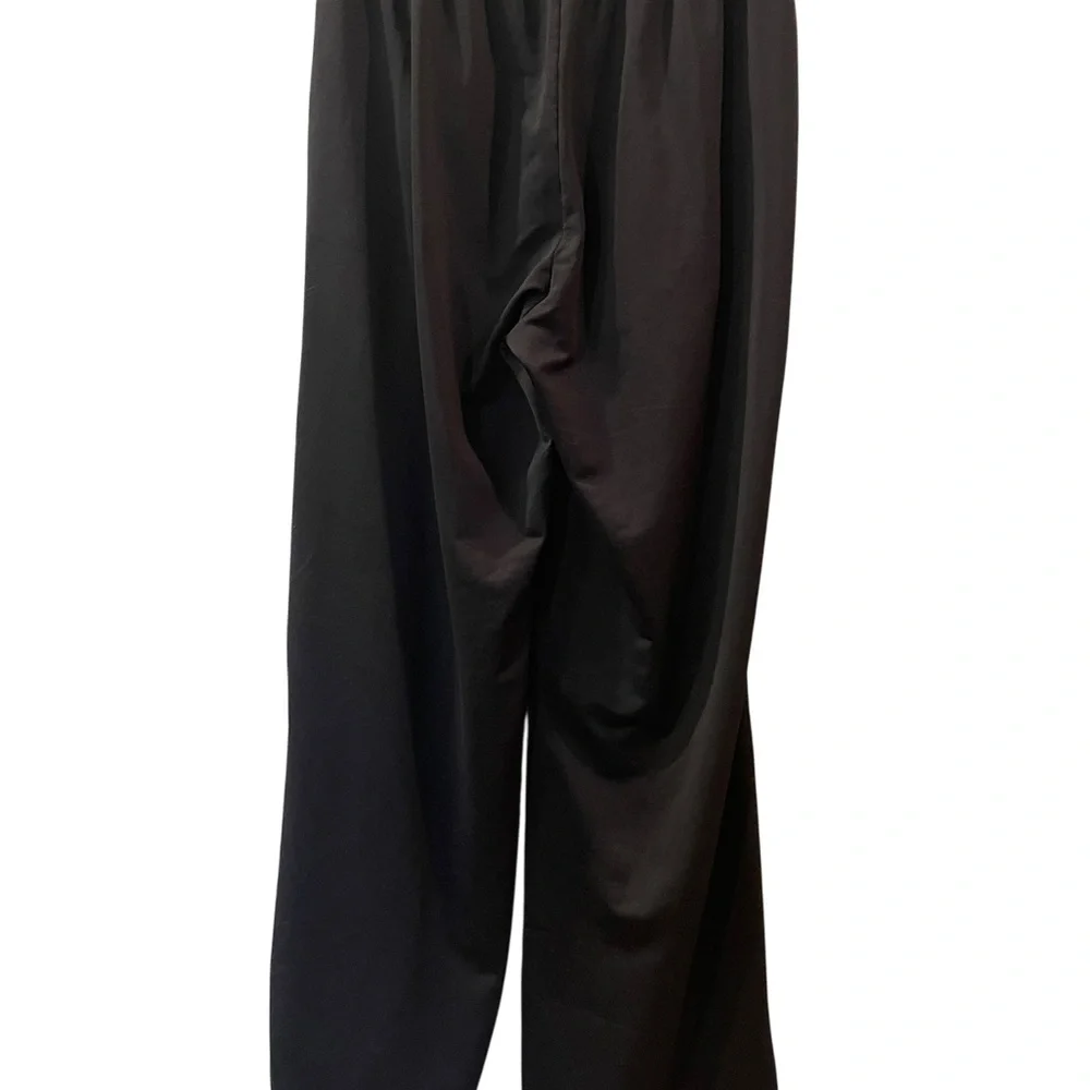Victoria's Secret Pink Women’s High Waist Wide Leg Track Pant Black Size: Small - Picture 6 of 7